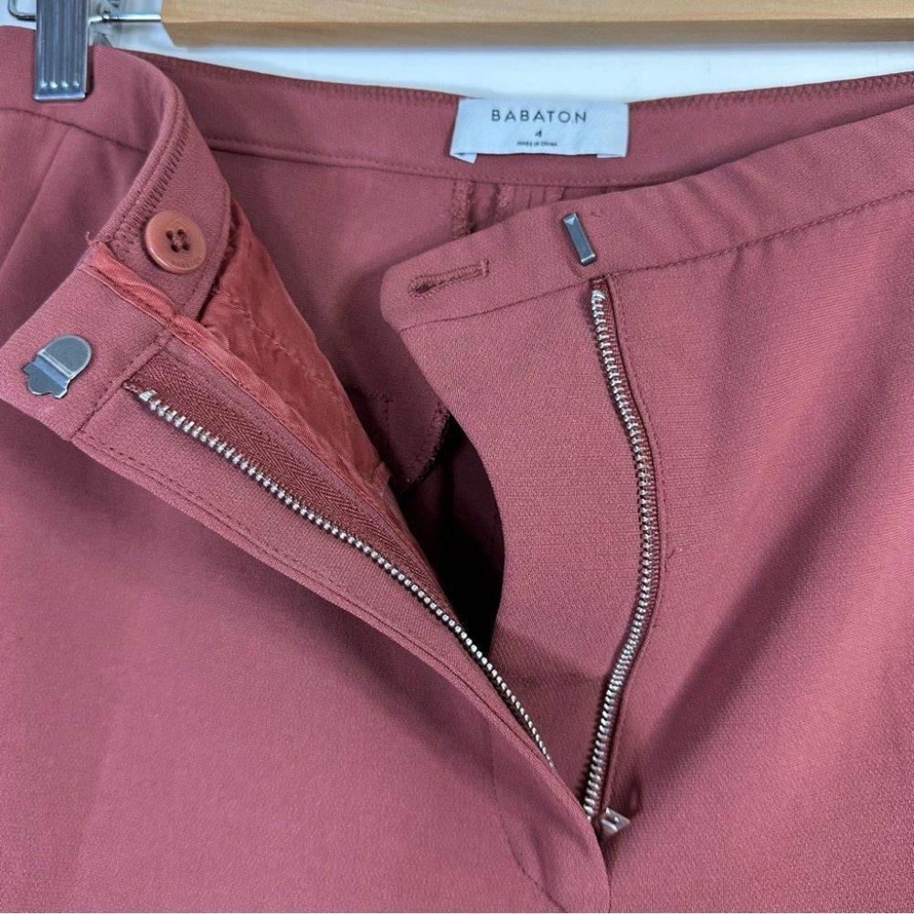 Aritzia Babaton Topher Pant Cropped high-rise trouser -  4 - Picture 8 of 10